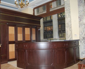desk woodwork